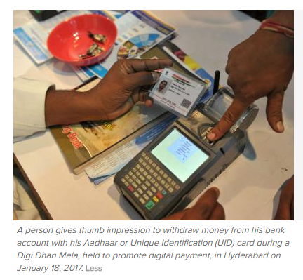 Fingerprint Enabled Aadhaar Pay PoS Machines 