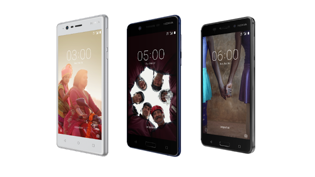 Nokia 3,5, and 6 Models